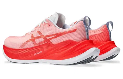 Asics Superblast 'white Sunrise Red' In Pink