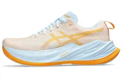 Asics Superblast 'fellow Yellow Light Blue' In Multi