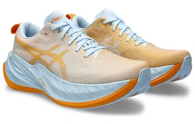 Asics Superblast 'fellow Yellow Light Blue' In Multi