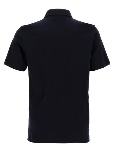 Hugo Boss Blue Palosh 30 Polo Shirt In Black