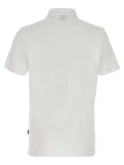 Hugo Boss 'palosh 30' Polo Shirt In White