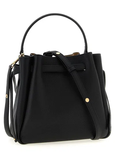 Tory Burch Small Romy Leather Bucket Bag