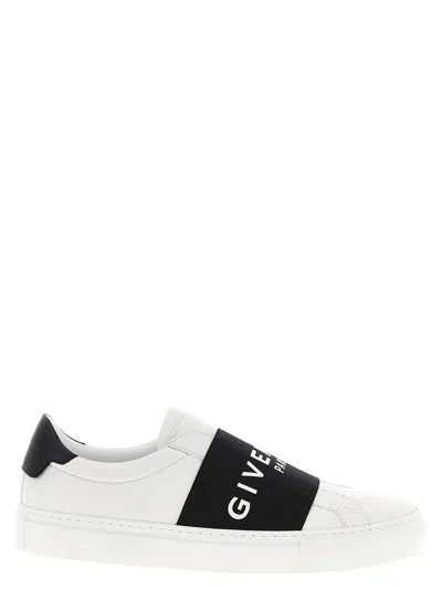 Givenchy Urban Street Sneakers In Leather With Elastic Band