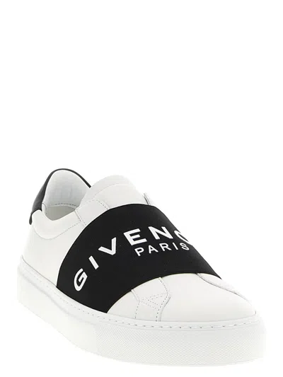 Givenchy Urban Street Sneakers In Leather With Elastic Band