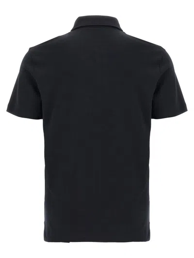 Hugo Boss Blue Palosh 30 Polo Shirt In Black