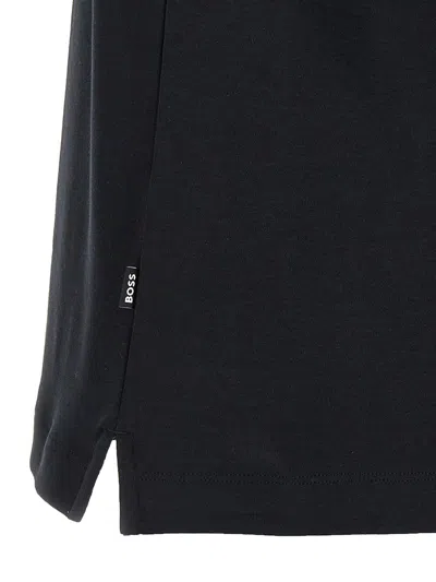 Hugo Boss Blue Palosh 30 Polo Shirt In Black