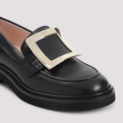 Roger Vivier Viv Rangers Met Buc 25 Loafers In Black