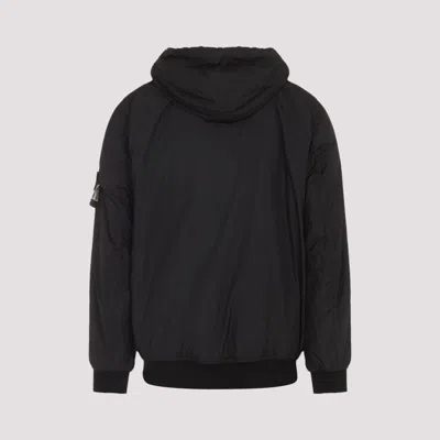 Stone Island Crinkle Reps Ny Jacket In Black