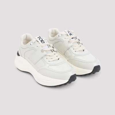 Tod's Leather Trainers In White