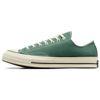Converse Chuck 70 Ox Canvas Low-top Sneakers In Green