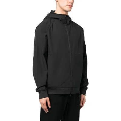 Stone Island Light Soft Shell Jacket 'black'