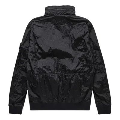Stone Island Compass Patch Long-sleeve Bomber Jacket 'black'