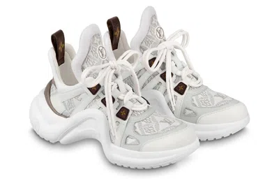 Pre-owned Louis Vuitton (wmns)  Archlight 1.0 Sneakers 'beige With Monogram'