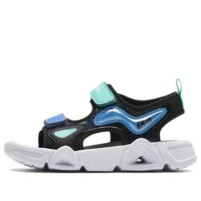 Anta (ps)  Sandals 'black Teal Blue'