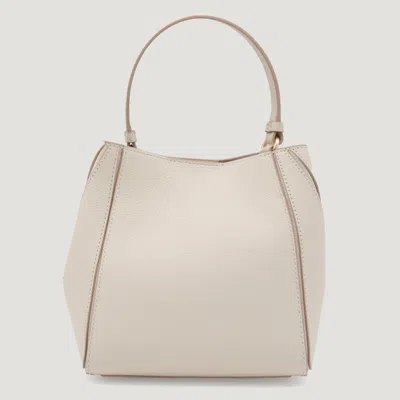 Tory Burch Small Mcgraw Logo Plaque Bucket Bag