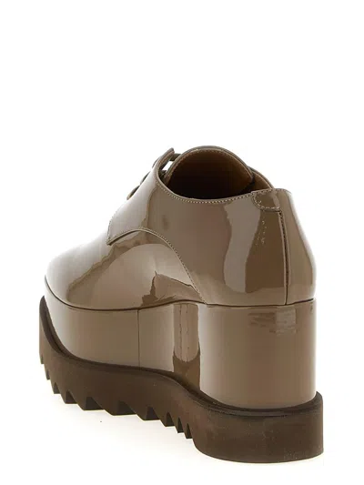Stella Mccartney Stellabration Capsule Monocrome Elyse Wedges In Brown