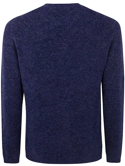 Arnaldo Adiansi Alpaca Crewneck Clothing In Blue