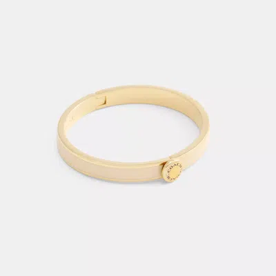 Coach Rivet Enamel Hinged Bangle