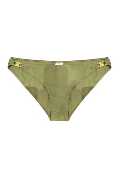 Celine Bikini Hipster In Green