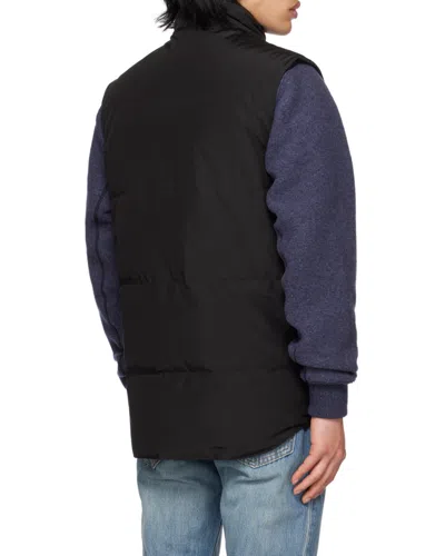 Canada Goose Garson Black Label Padded Gilet In Blue