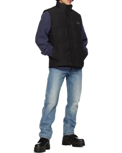 Canada Goose Garson Black Label Padded Gilet In Blue