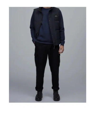 Canada Goose Garson Black Label Padded Gilet In Blue