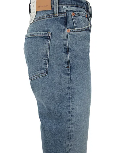 Citizen Of Humanity Citizens Of Humanity Florence Wide Straight Jeans Clothing In Blue
