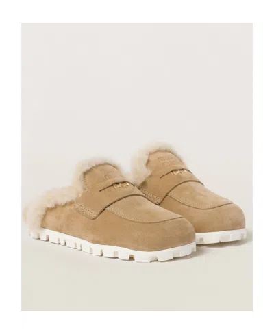 Miu Miu Suede Mules