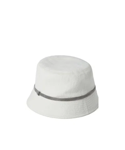 Brunello Cucinelli Bead-embellished Pull-on Bucket Hat