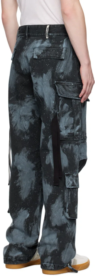 Darkpark Man Jeans Slate Blue Size 36 Cotton In Black