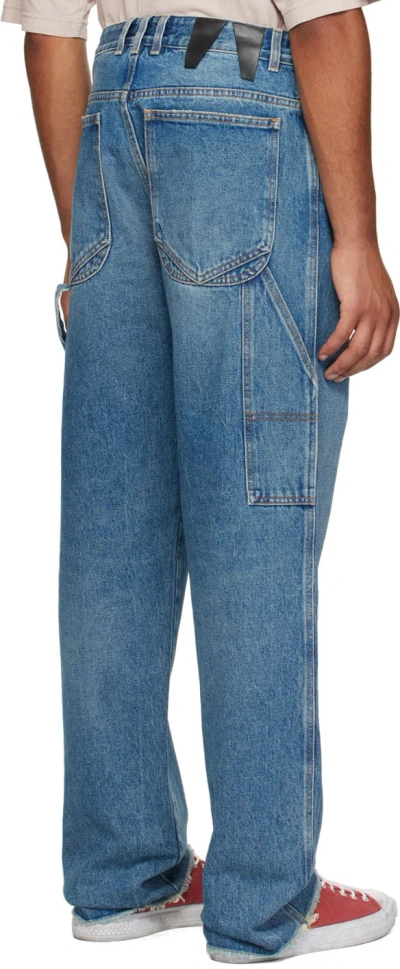 Darkpark Blue John Jeans In Blue
