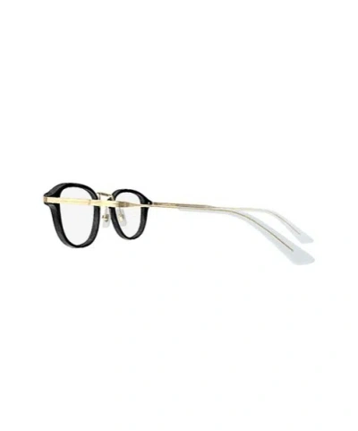 Montblanc Eyewear Square Frame Glasses In Black