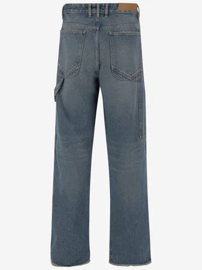 Darkpark High-waisted Straight-leg Jeans In Blue