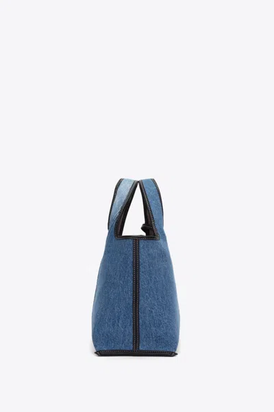 3.1 Phillip Lim Denim Mini Market Tote With Grommets