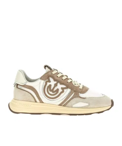 Pinko Multicolor Lace Up Sneakers