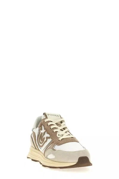 Pinko Multicolor Lace Up Sneakers