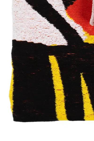 Bottega Veneta Patterned Towel In Multi