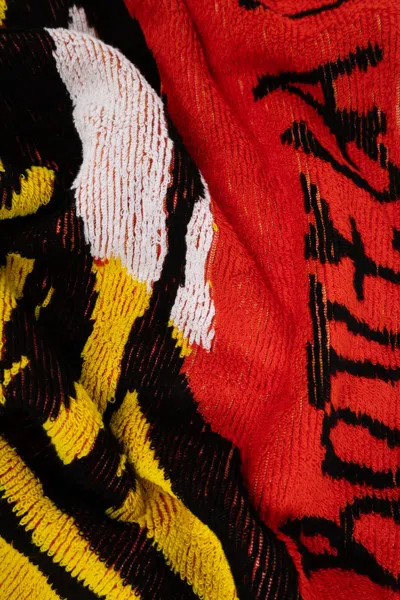 Bottega Veneta Patterned Towel In Multi