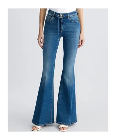 Liu •jo Liu Jo Belted Bootcut Jeans