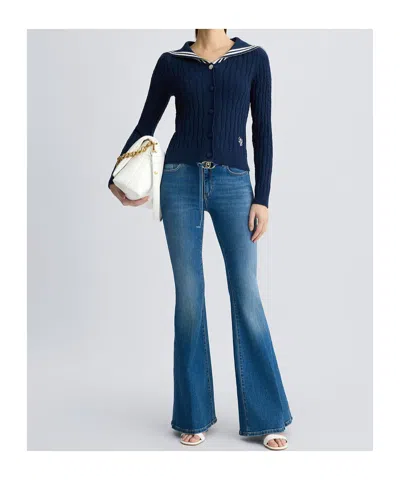 Liu •jo Liu Jo Belted Bootcut Jeans