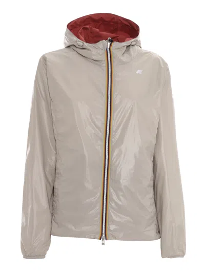 K-way Reversible Hooded Zip-up Jacket