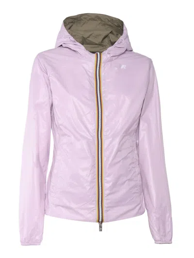 K-way Reversible Hooded Zip-up Jacket