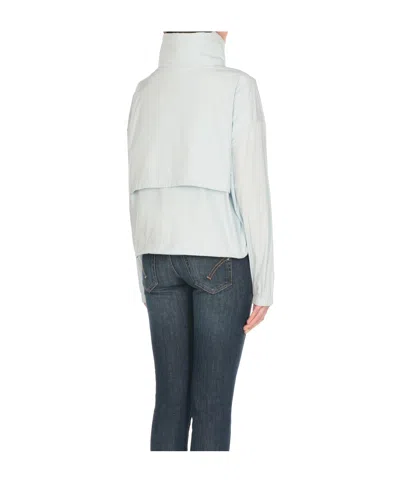K-way K Way Aubette Memory Touch Blue Baby Jacket In Blue