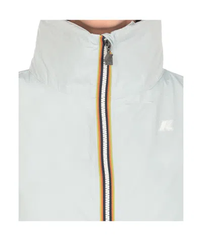 K-way K Way Aubette Memory Touch Blue Baby Jacket In Blue