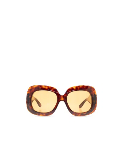 Valentino Eyewear Oversized Frame Sunglasses