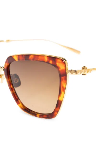 Valentino Eyewear Butterfly Frame Sunglasses