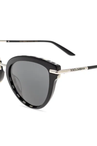 Dolce & Gabbana Dolce  Gabbana Eyewear Butterfly Frame Sunglasses In Black