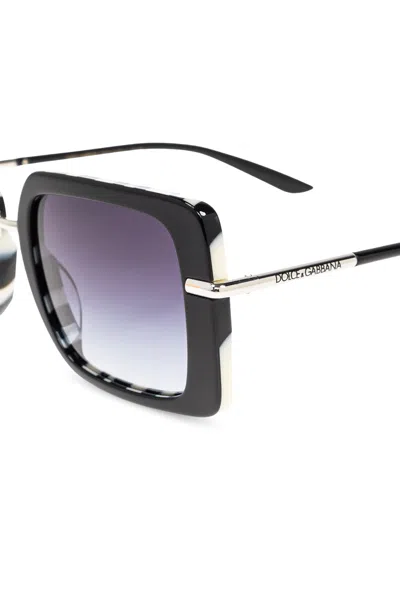 Dolce & Gabbana Dolce  Gabbana Eyewear Square Frame Sunglasses In Black