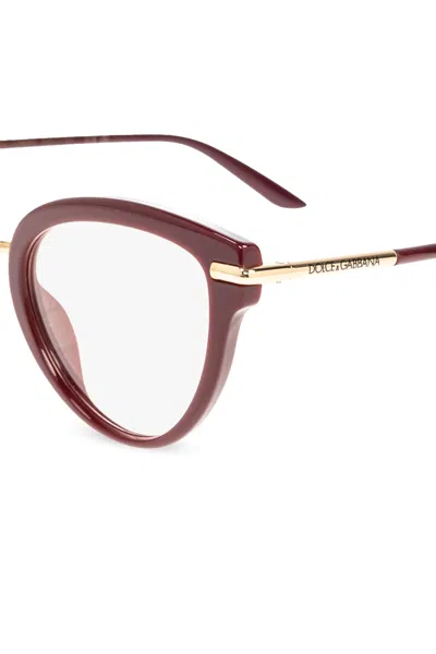 Dolce & Gabbana Sonnenbrille Mit Cat-eye-gestell In Brown