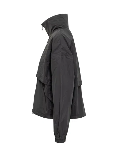 K-way Jacket Waterproof Black Pure Aubette Memory Touch In Black